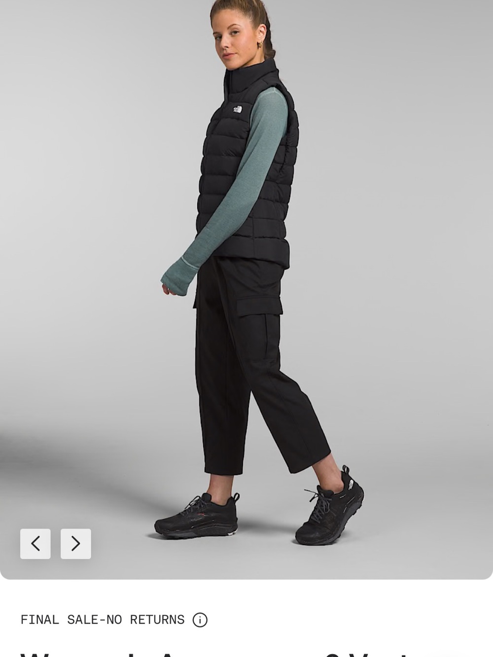 The North Face - Women’s Aconcagua 3 Vest in Black - Picture 4 of 13